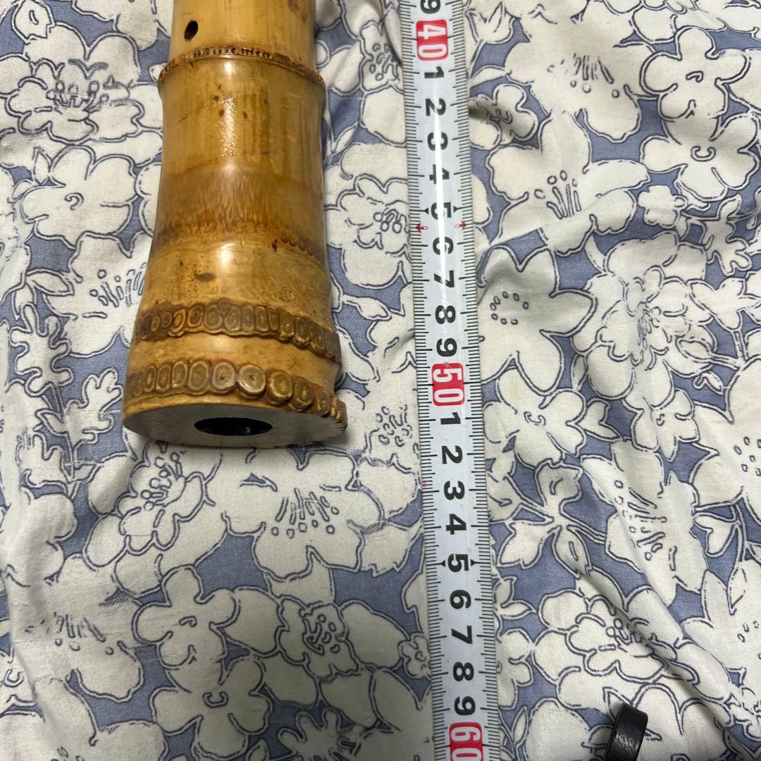 尺八　約51cm 銘　竹治