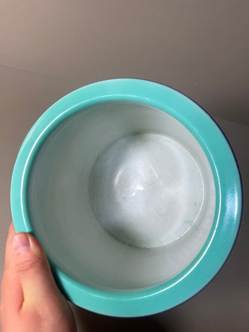 2363 中国骨董　大清乾隆年製銘　花鳥文　火鉢　時代物