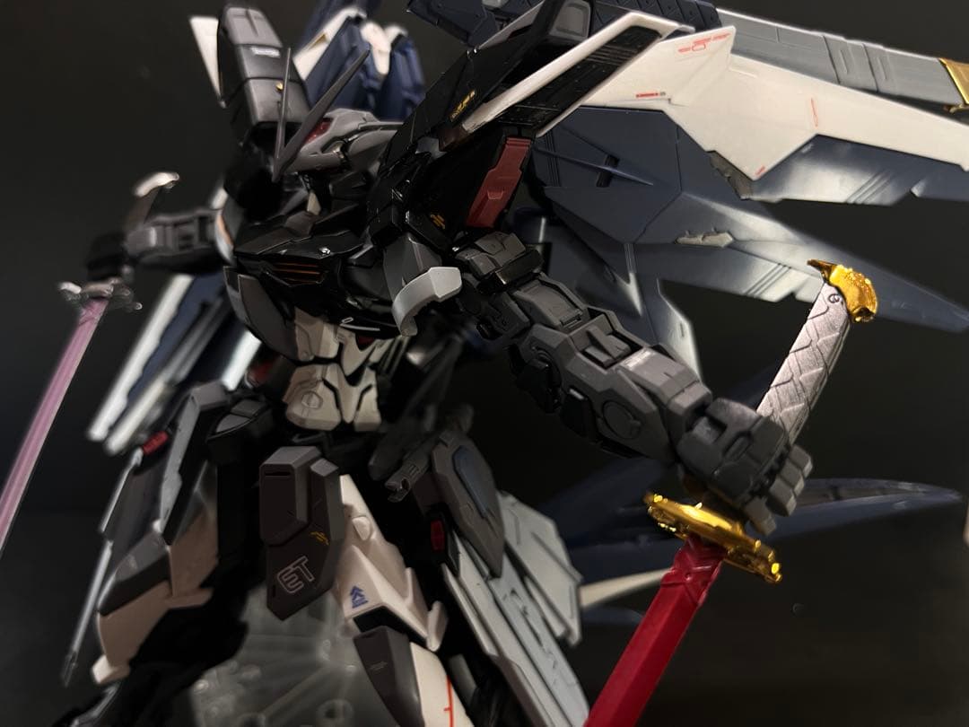 ガンプラ　全塗装完成品　MG ガンダムアストレイ