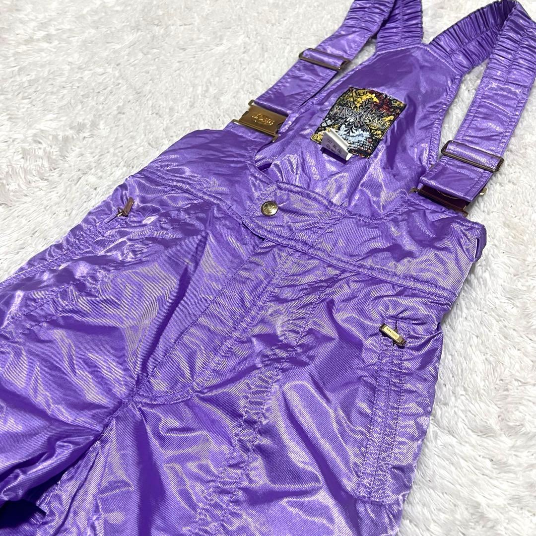 未使用　レトロ　スキーウェア　セットアップ　スノーウェア　上下