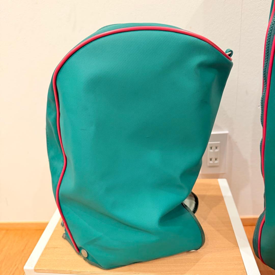 LACOSTE ラコステ8.5inch ヴィンテージ キャディバッグ フード付