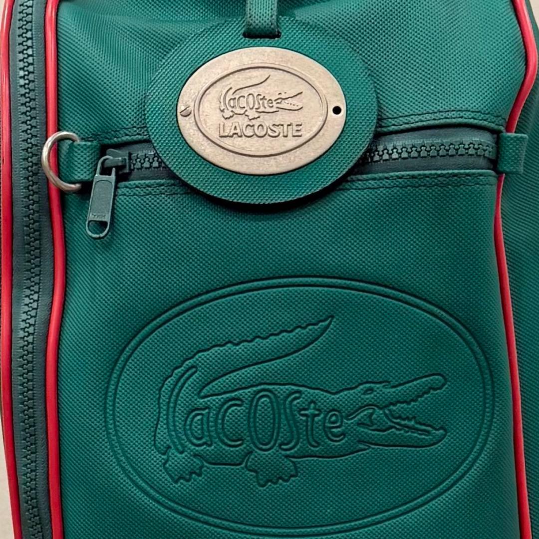 LACOSTE ラコステ8.5inch ヴィンテージ キャディバッグ フード付