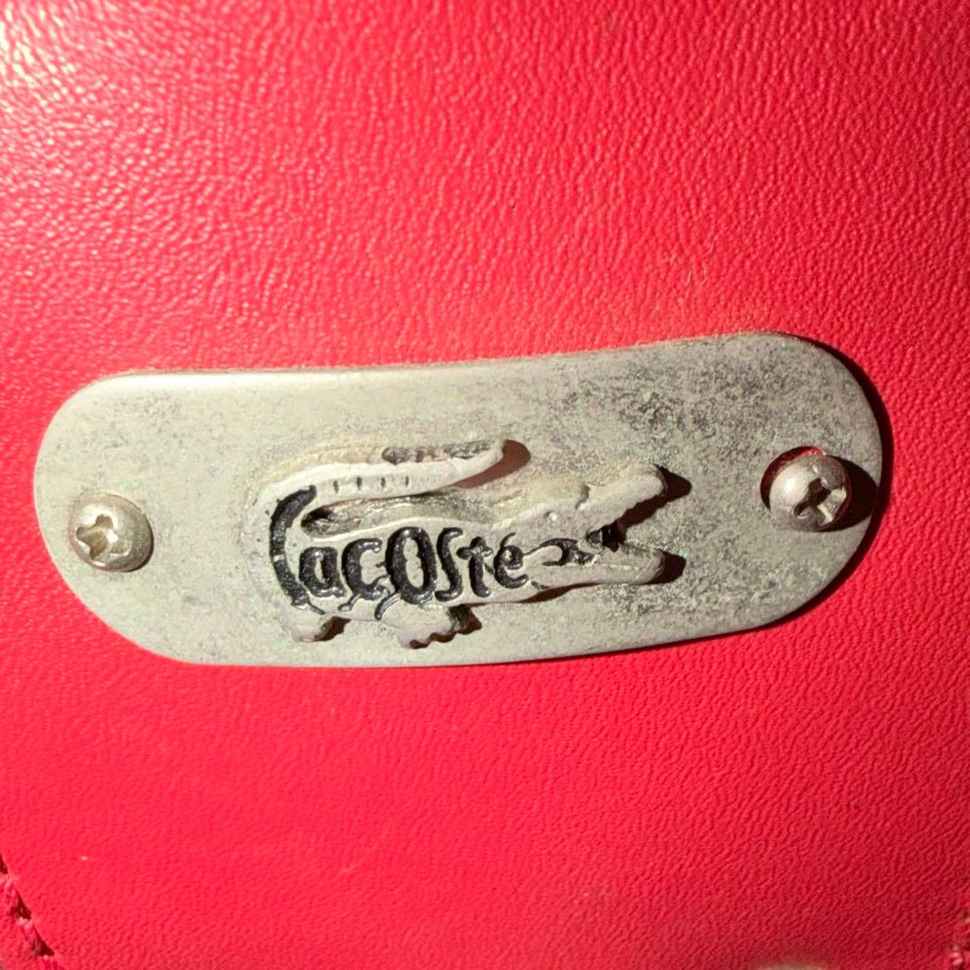 LACOSTE ラコステ8.5inch ヴィンテージ キャディバッグ フード付