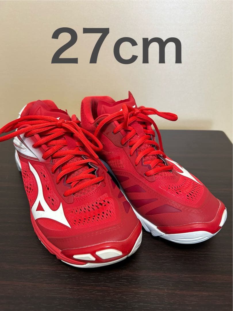 Mizuno バレーボールシューズ レッド