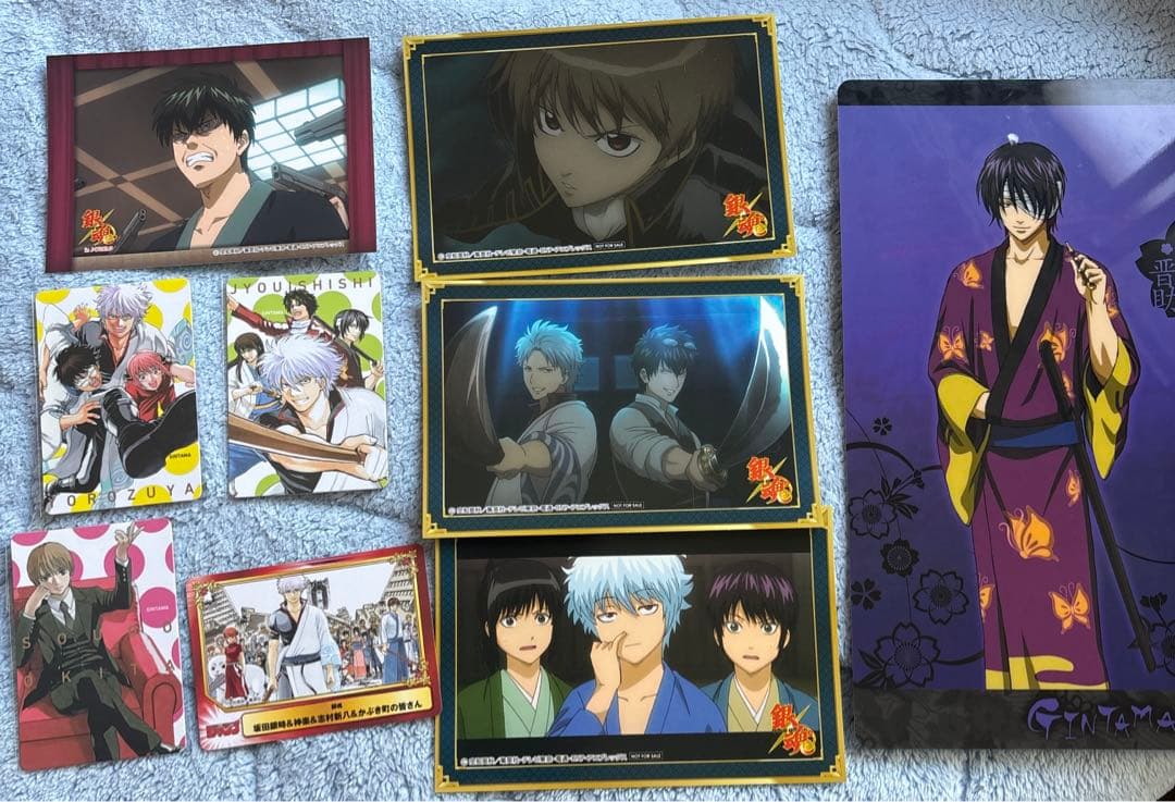 リ*】様 銀魂 バレンタインフェア　カード　J-WORLD ポストカード　沖田総