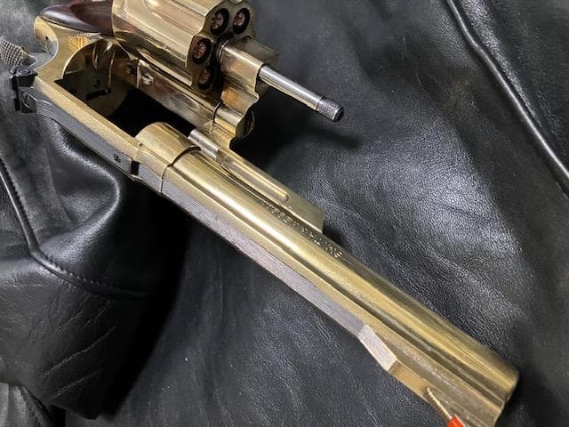 D*e様 コクサイ S&W M29 6インチ 金属SMGモデル／木製グリップ装着