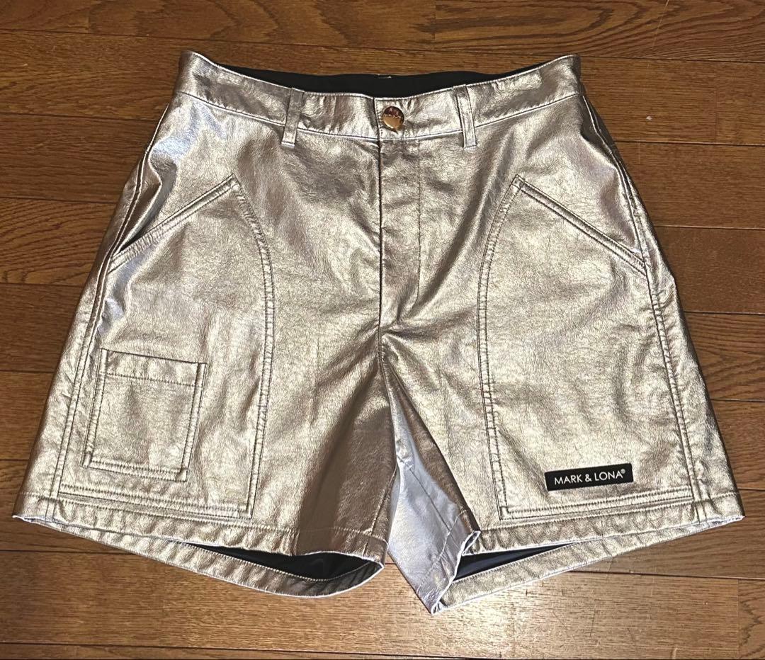 【美品】 MARK & LONA ⭐︎ シルバー パンツ