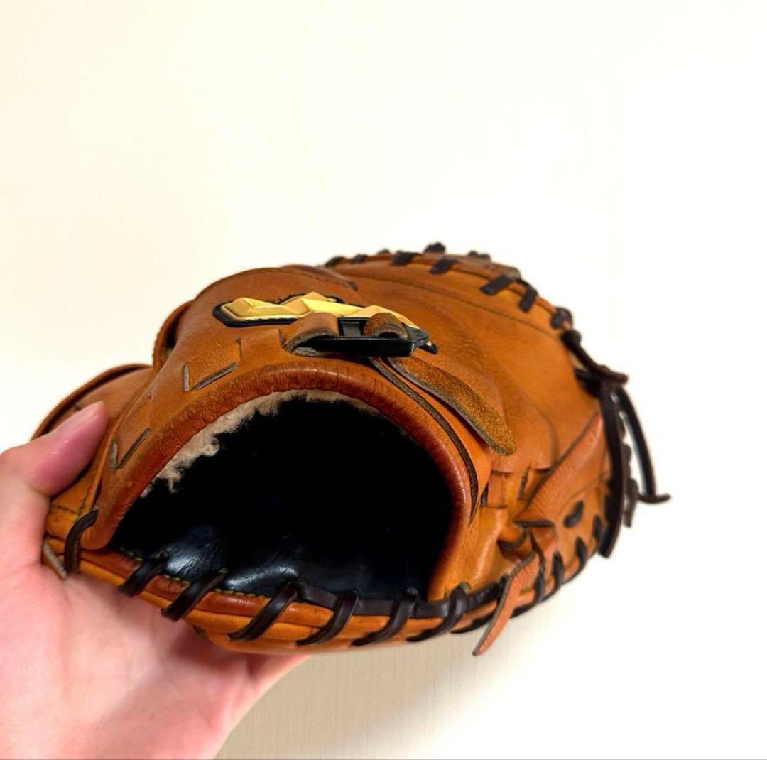 【美品・型良】ハタケヤマ　硬式キャッチーミット