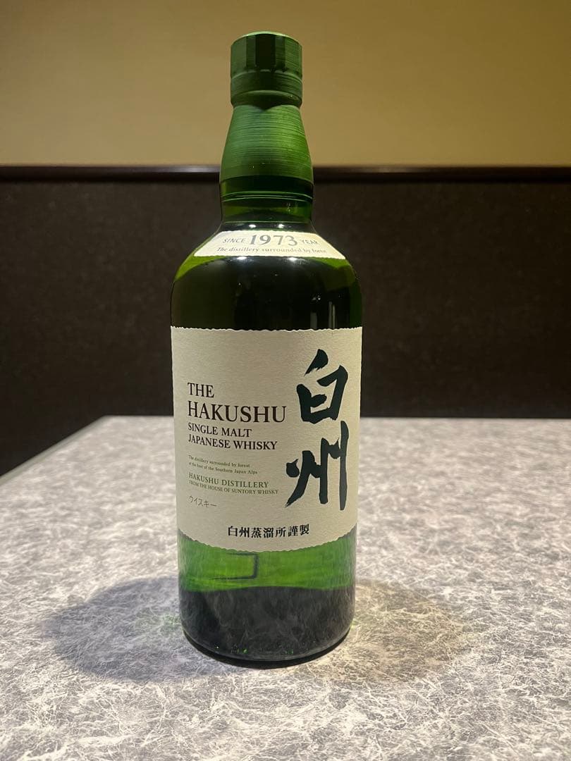 サントリーシングルモルトウィスキー白州　ノンヴィンテージ　700ml