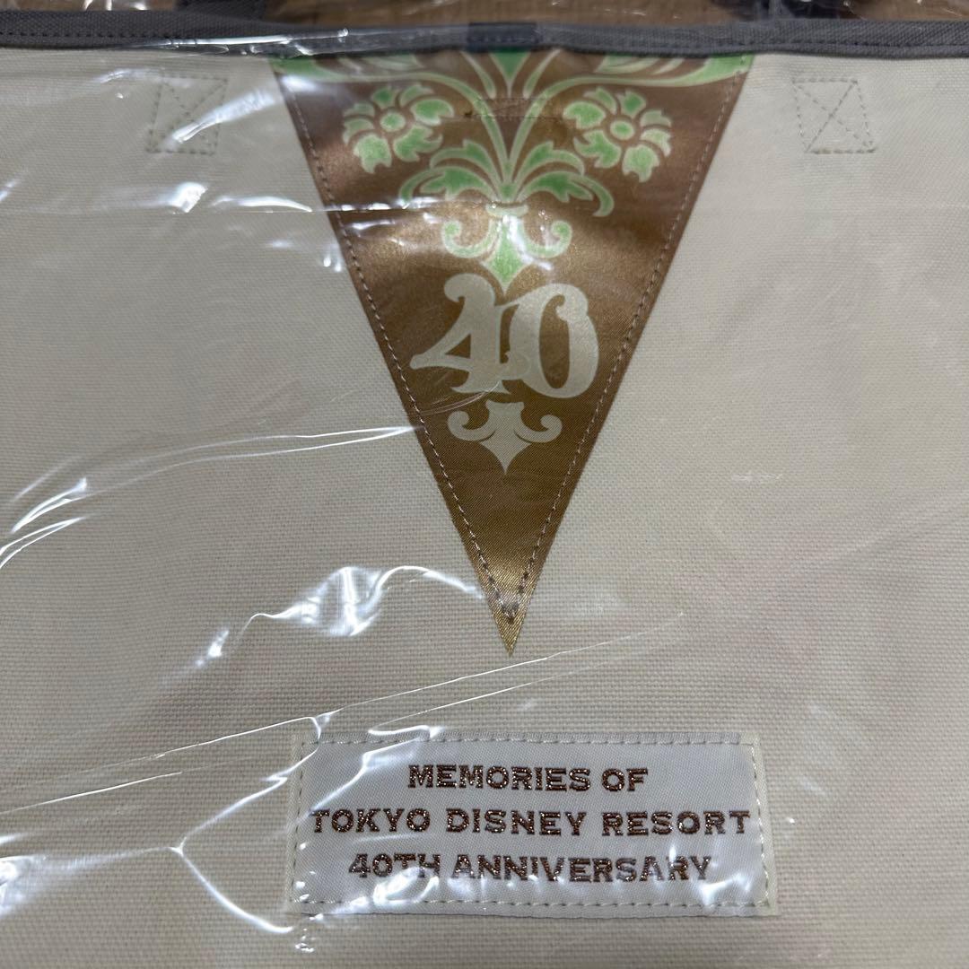 即完売 ディズニー 40周年 ガーランド トートバッグ 大 ミニー ピンク