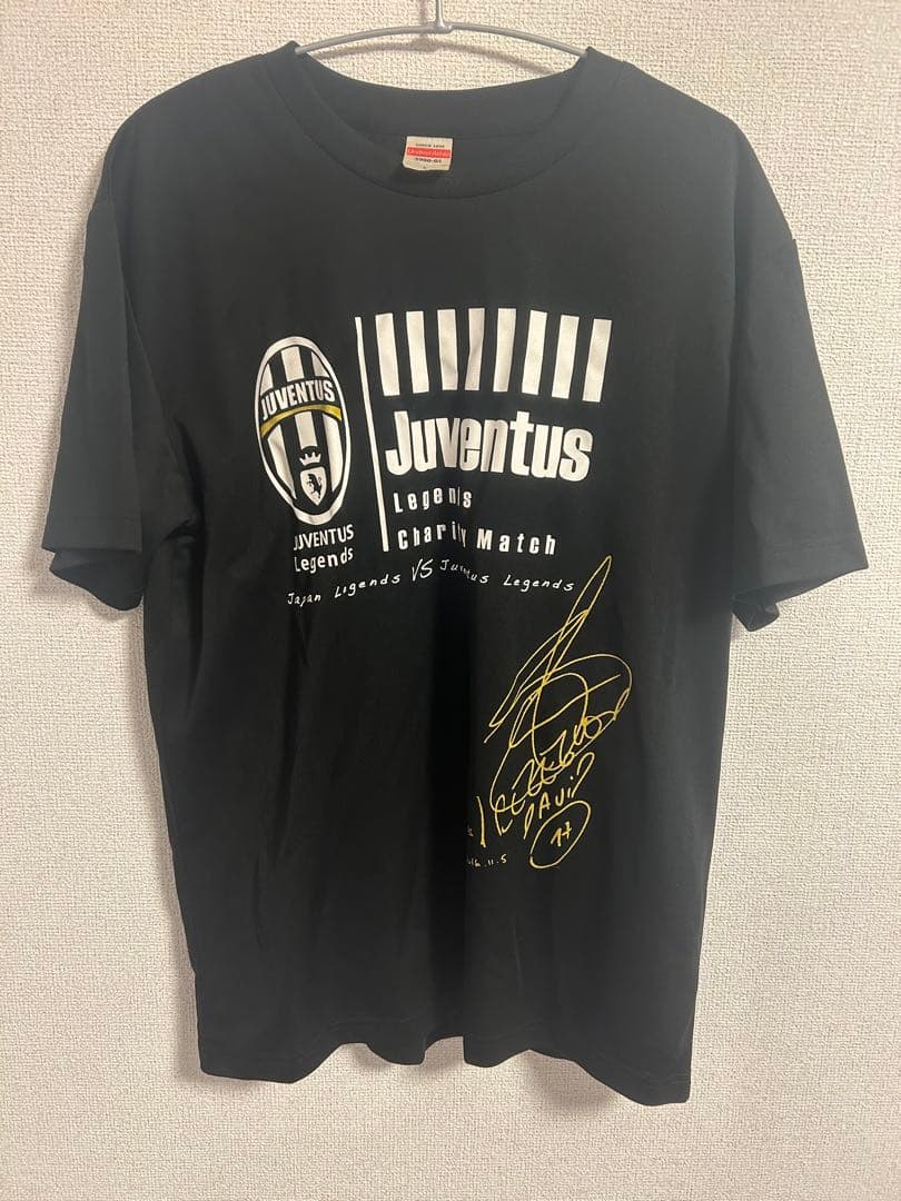 激レア ユベントスレジェンズ チャリティーマッチ限定 トレゼゲ選手サイン入り