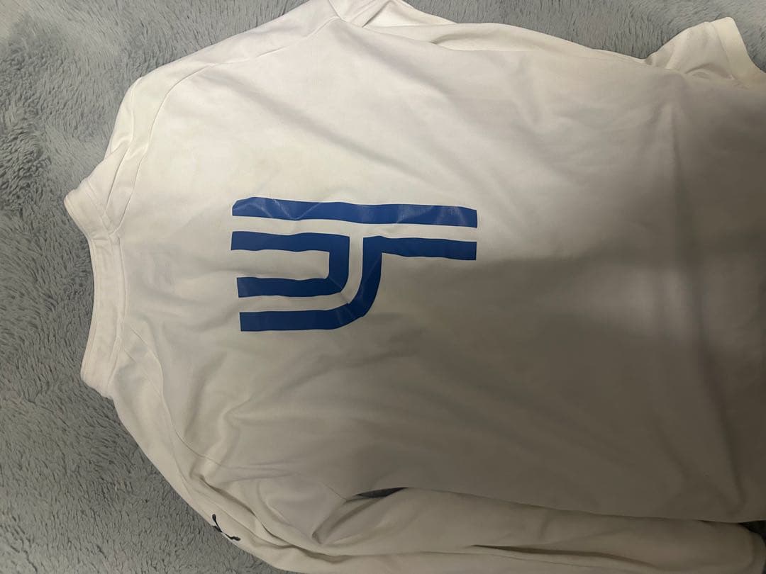 熊本 大津サッカー 試合用ユニフォーム 長袖白