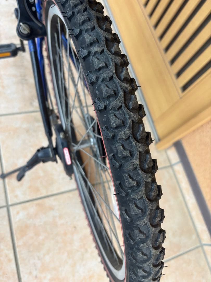 ブリヂストン 美品 24インチ 子供自転車 6段変速 カゴ付