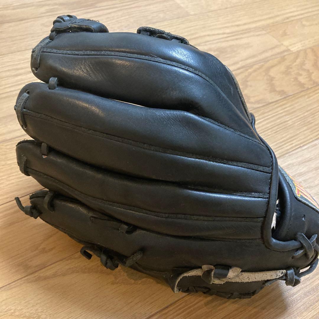 玉澤　TAMAZAWA 軟式グローブ　内野手用　ブラック