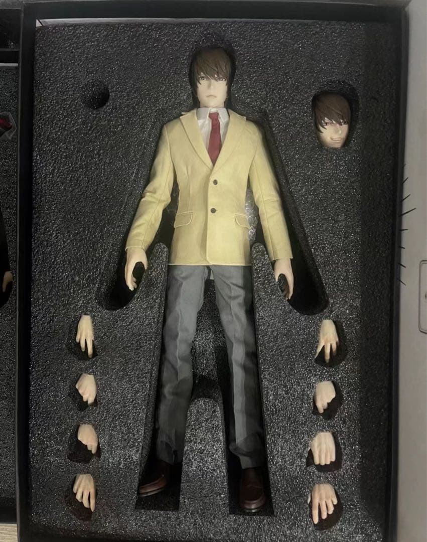 デスノートエルL夜神月GT007 +GT008 +GT008A可動フィギュア