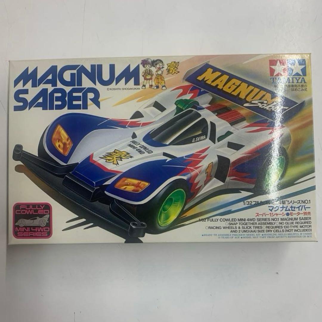 プラモデル　1/32 マグナムセイバー　フルカウルミニ四駆シリーズ No.1