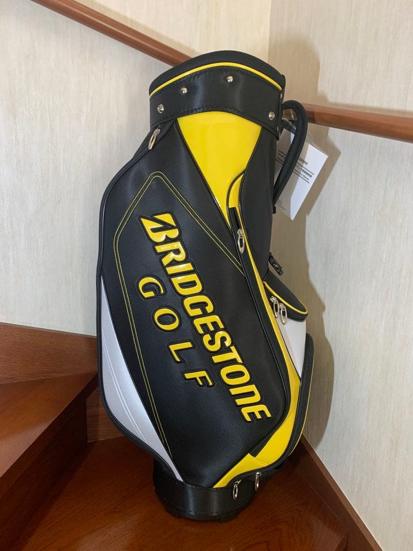 【新品未使用】　BRIDGESTONE ゴルフキャディバッグ CBG21Y BY