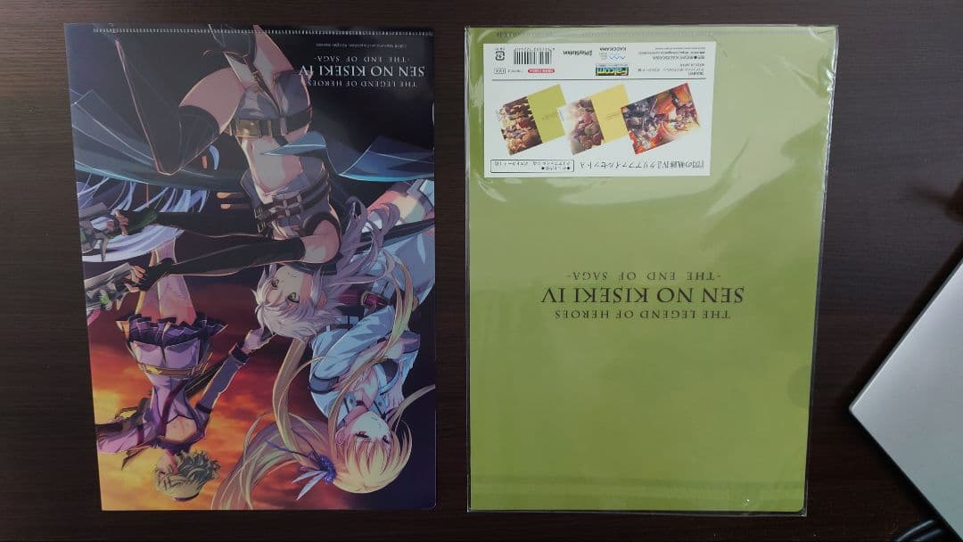 閃の軌跡　創の軌跡　イース8　色紙　クリアファイル　アクリルスタンド　抽選会