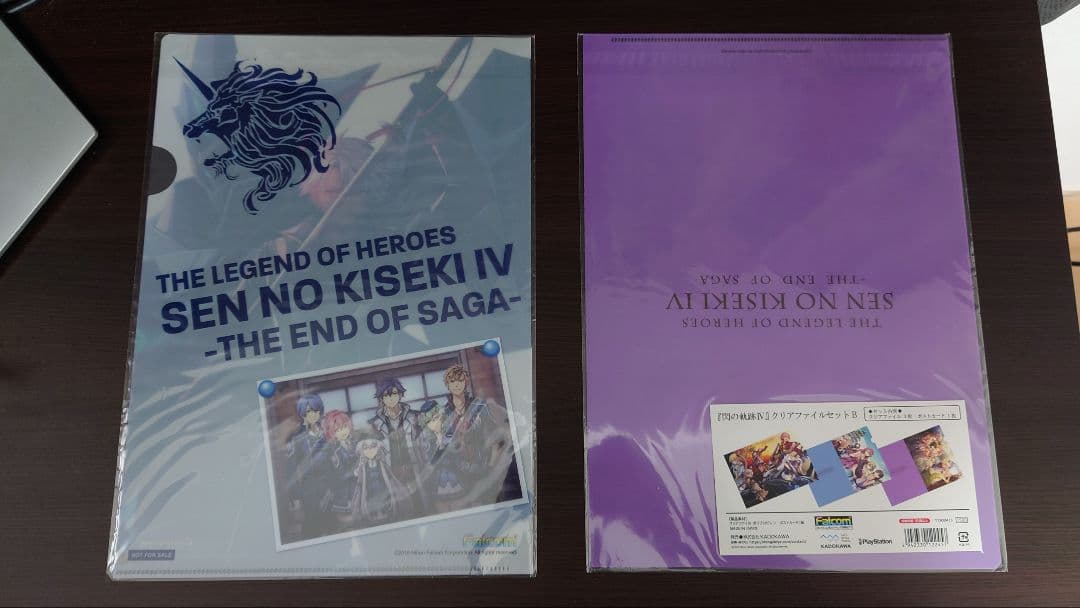 閃の軌跡　創の軌跡　イース8　色紙　クリアファイル　アクリルスタンド　抽選会