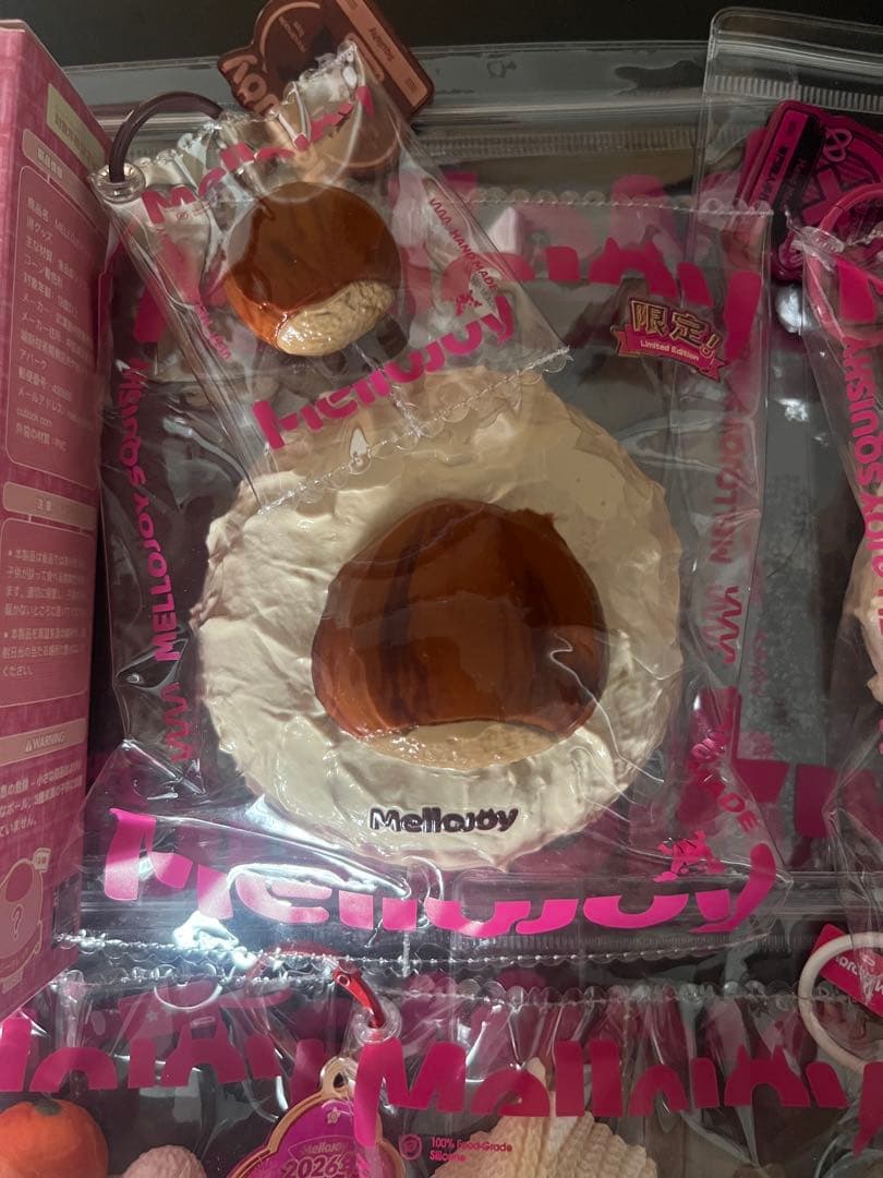 Mellojoy スクイーズ　大福シリーズ　シークレット　栗　黒メロイヤちゃん