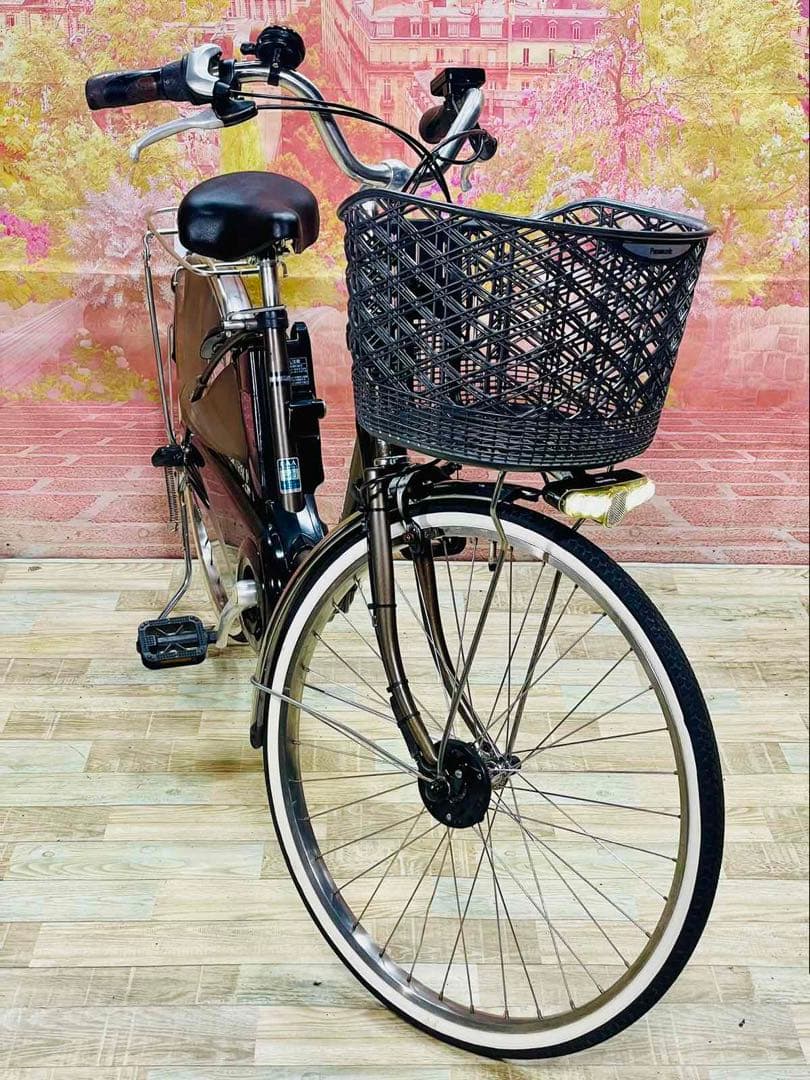 K2907 電動自転車パナソニック ママチャリ 24インチ 8.9Ah 送料無料