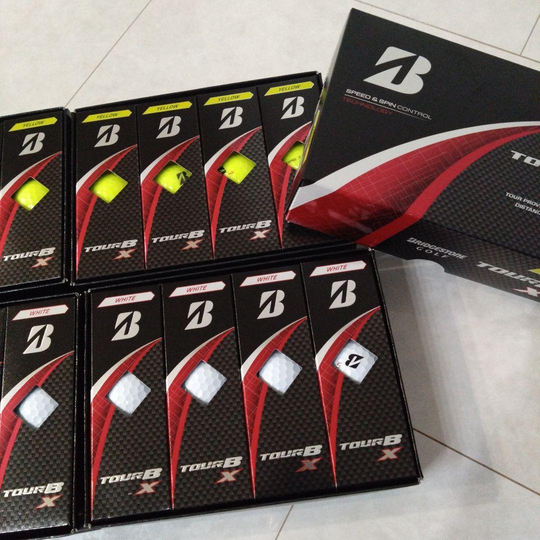 ★ブリヂストン★新品未使用品♪ TOUR B X ゴルフボール ４箱セット