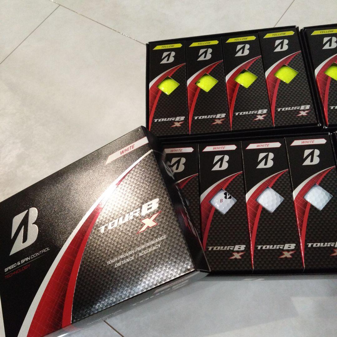 ★ブリヂストン★新品未使用品♪ TOUR B X ゴルフボール ４箱セット