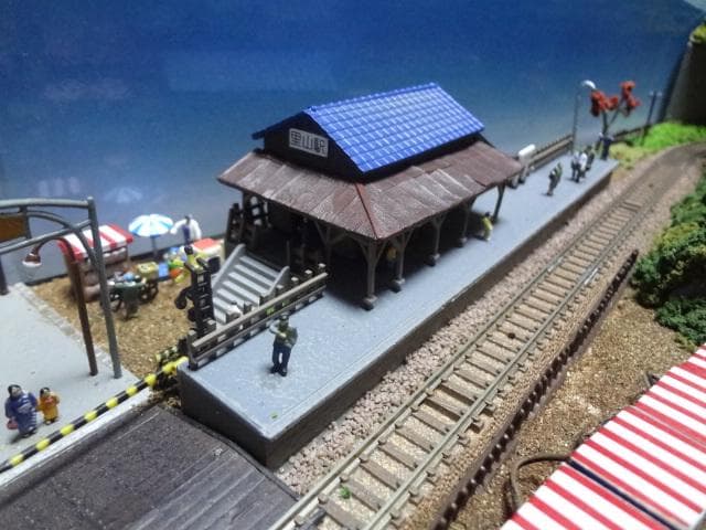 鉄道模型少年時代レイアウト・ジオラマ完成品 ケース・パワーパック付 Nゲージ