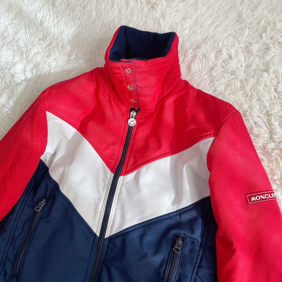 希少✨MONCLER ski トリコロール中綿ジャケット Lサイズ