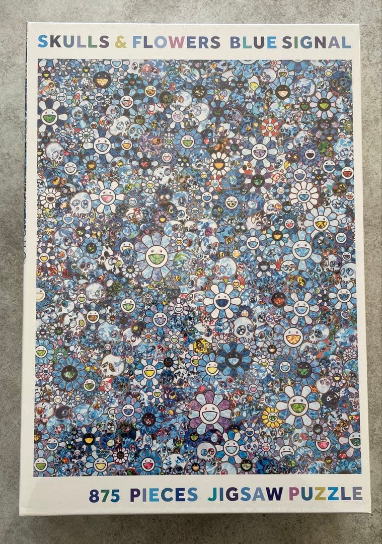 村上隆 ジグゾーパズル ブルー Takashi Murakami Puzzle
