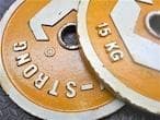 ボディソリッド BODY-STRONG パワーリフティング・プレート15kg2枚