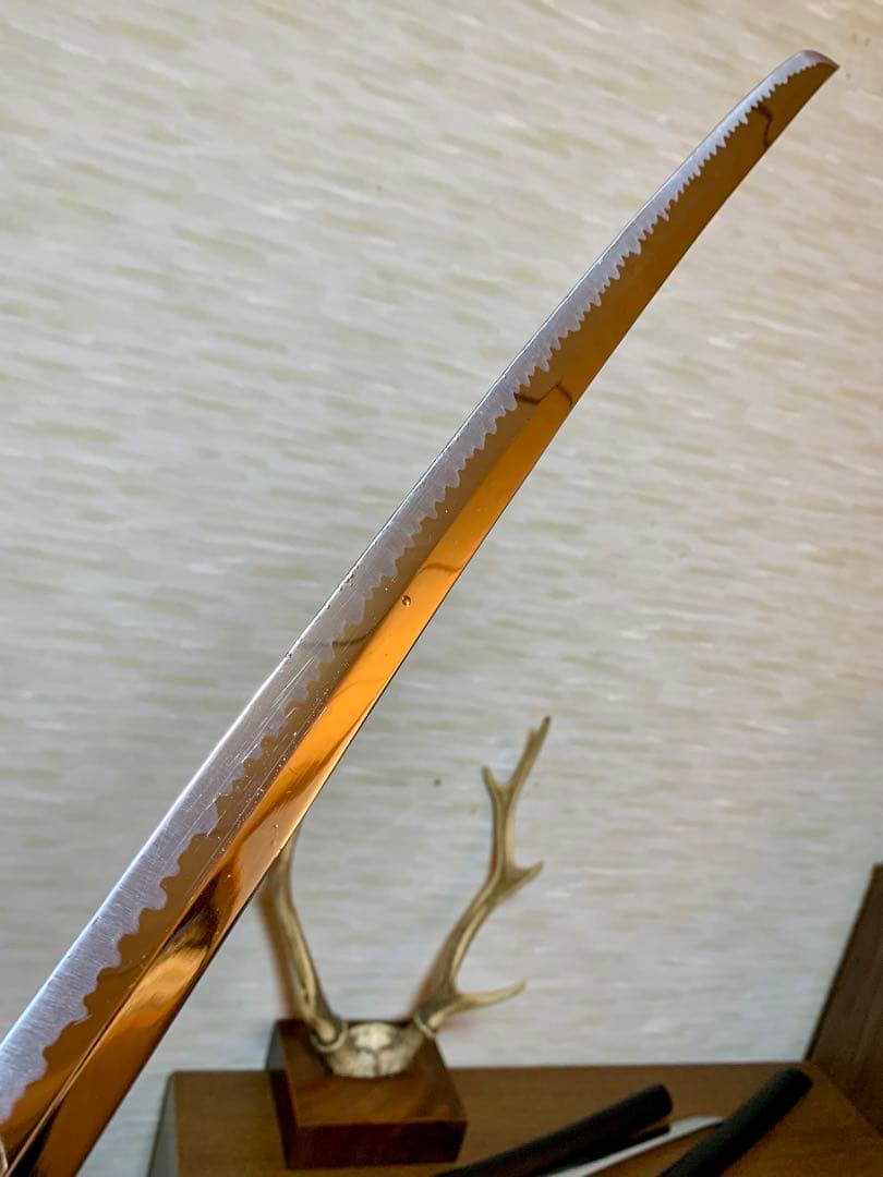 模造刀　鹿の角　サムライ　侍　コスプレ
