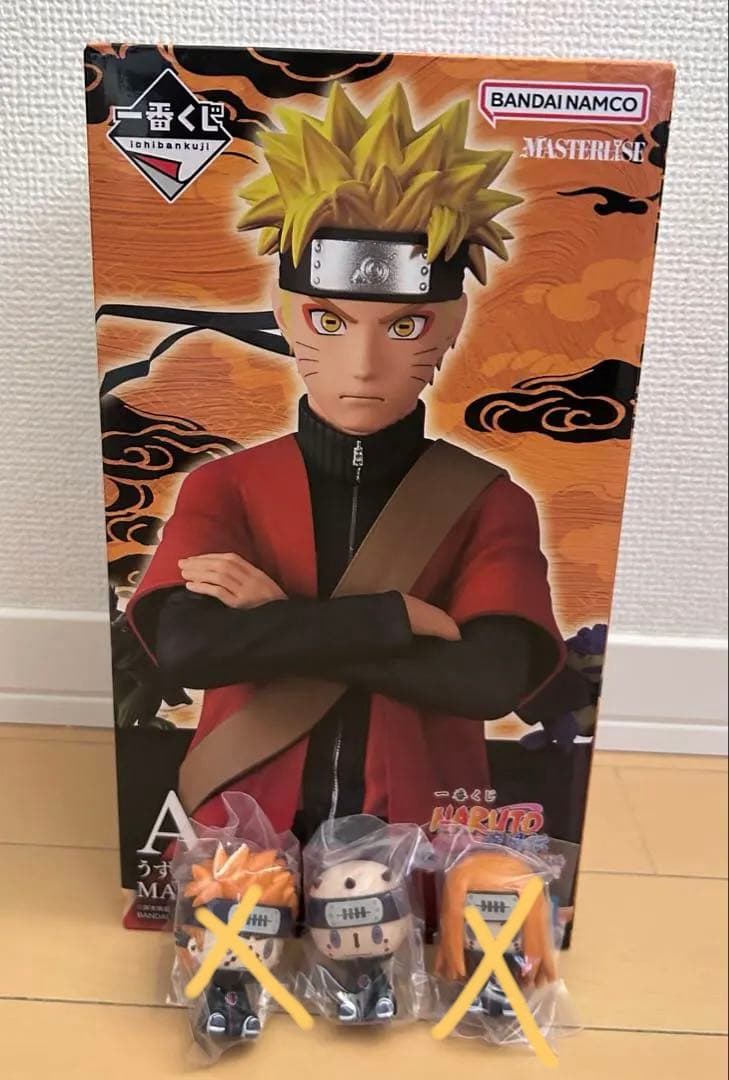 一番くじA賞うずまきナルト（仙人モード）MASTERLISEG賞ちょこのっこ