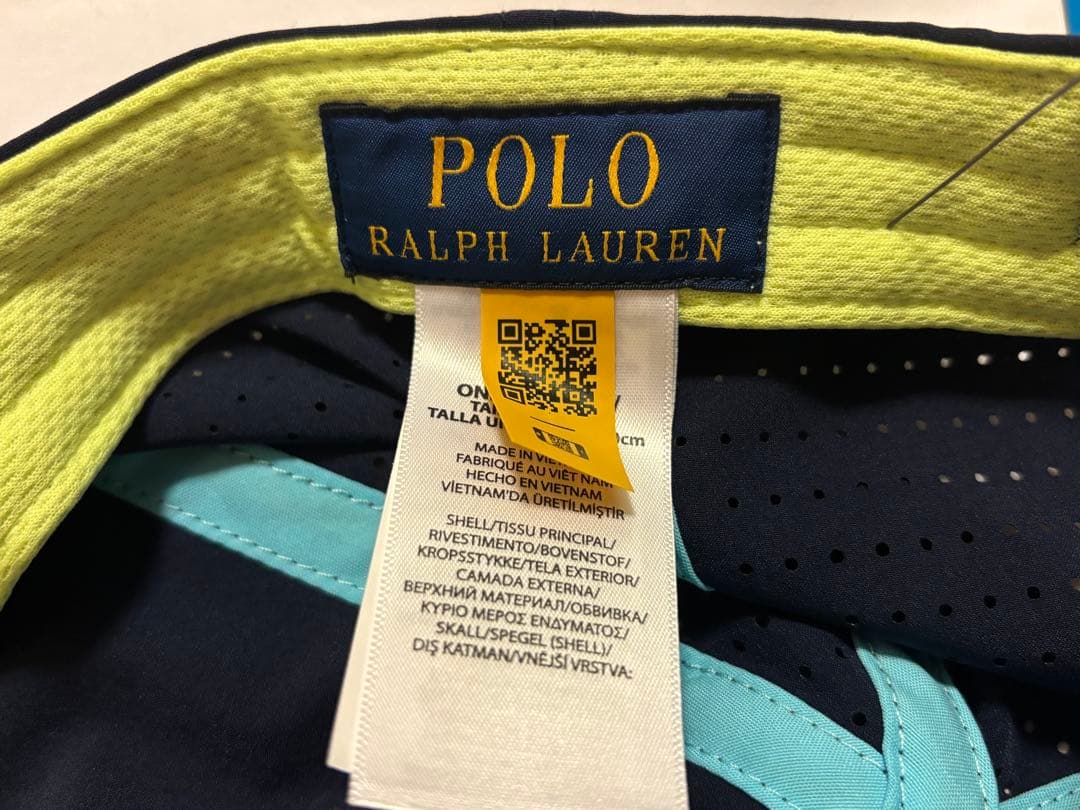 2026 全豪オープン POLO AO公式 スポーツキャップ ネイビー　新品