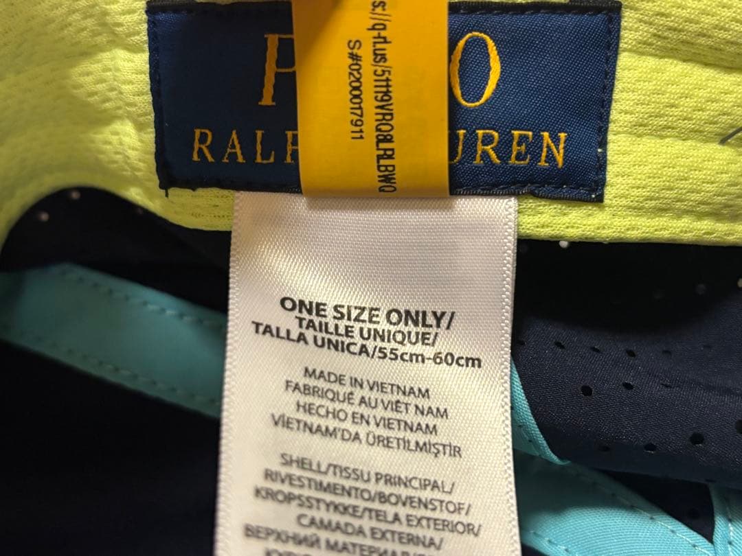 2026 全豪オープン POLO AO公式 スポーツキャップ ネイビー　新品