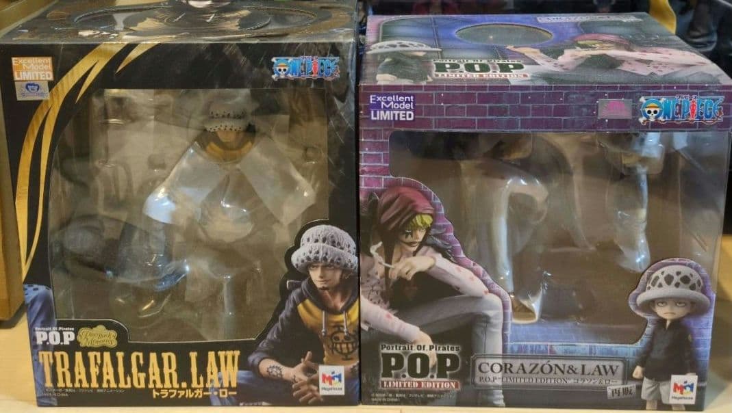 ワンピース P.O.P フィギュア トラファルガー・ロー コラソン&ロー