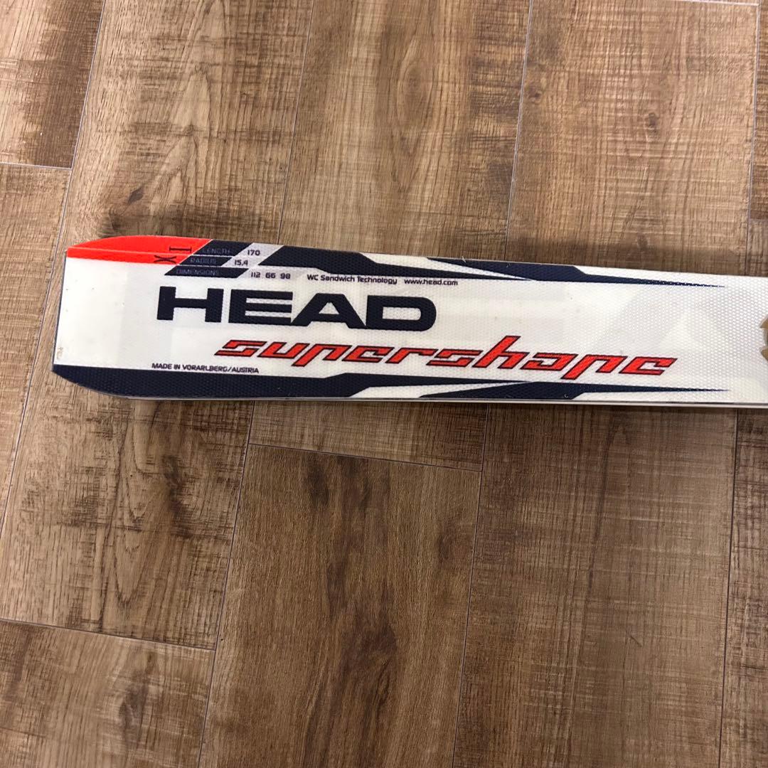 スキー HEAD SUPERSHAPE SPEED 170cm