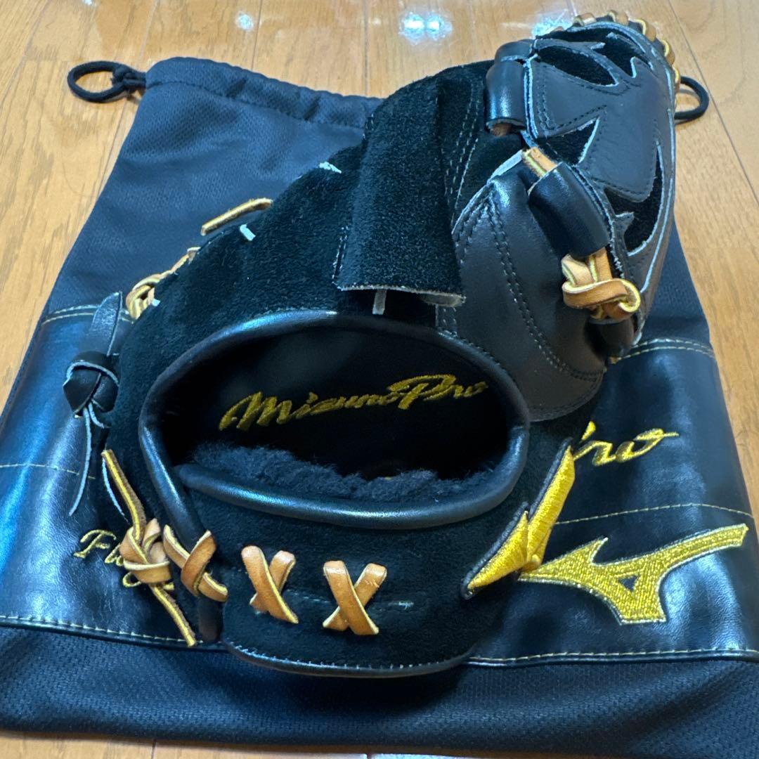 Mizuno Pro 投手用ヌバックレザー