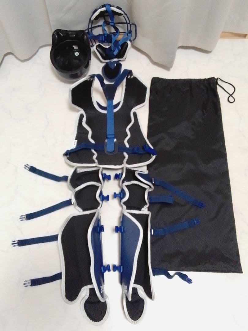 ジ*西様 美品 SSK 少年野球 キャッチャー防具 軟式 レガース プロテクター