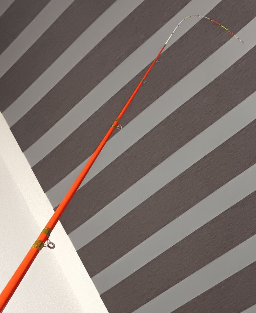 がまかつがまチヌ筏硬調2.1mがまチヌマークⅡ2.1m＋手造筏竿サクラ伊勢？