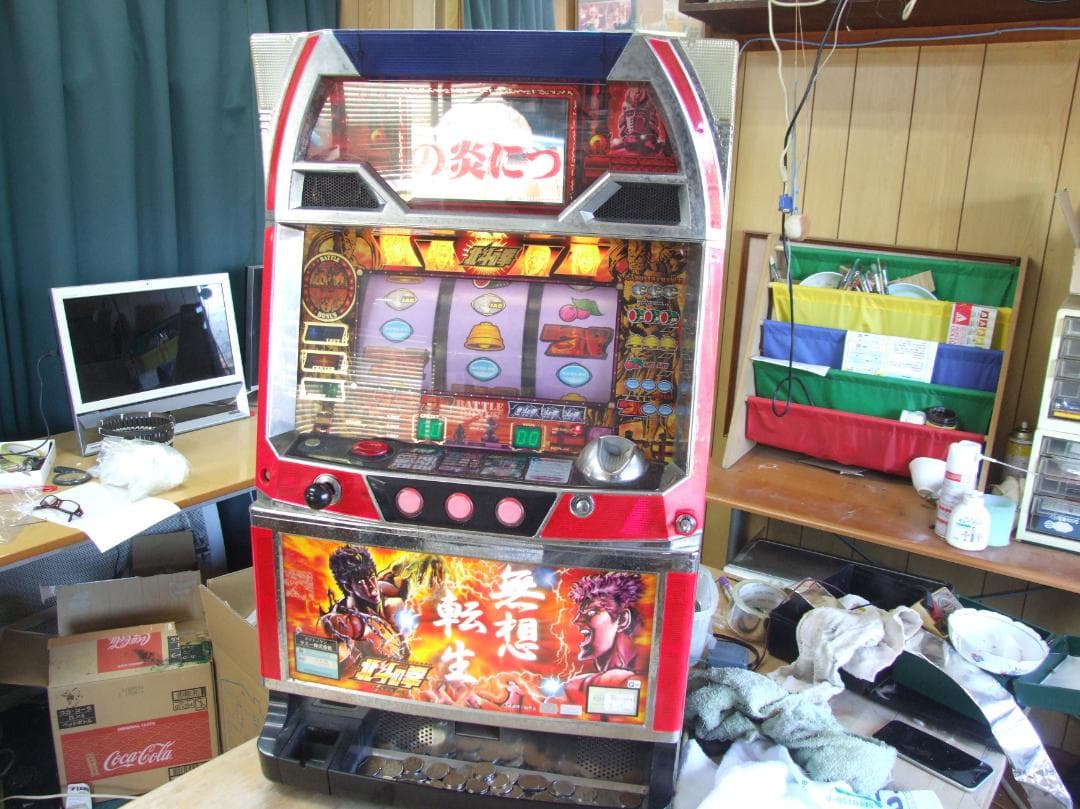 パチスロ　４号機　北斗の拳　無想転生　実践機