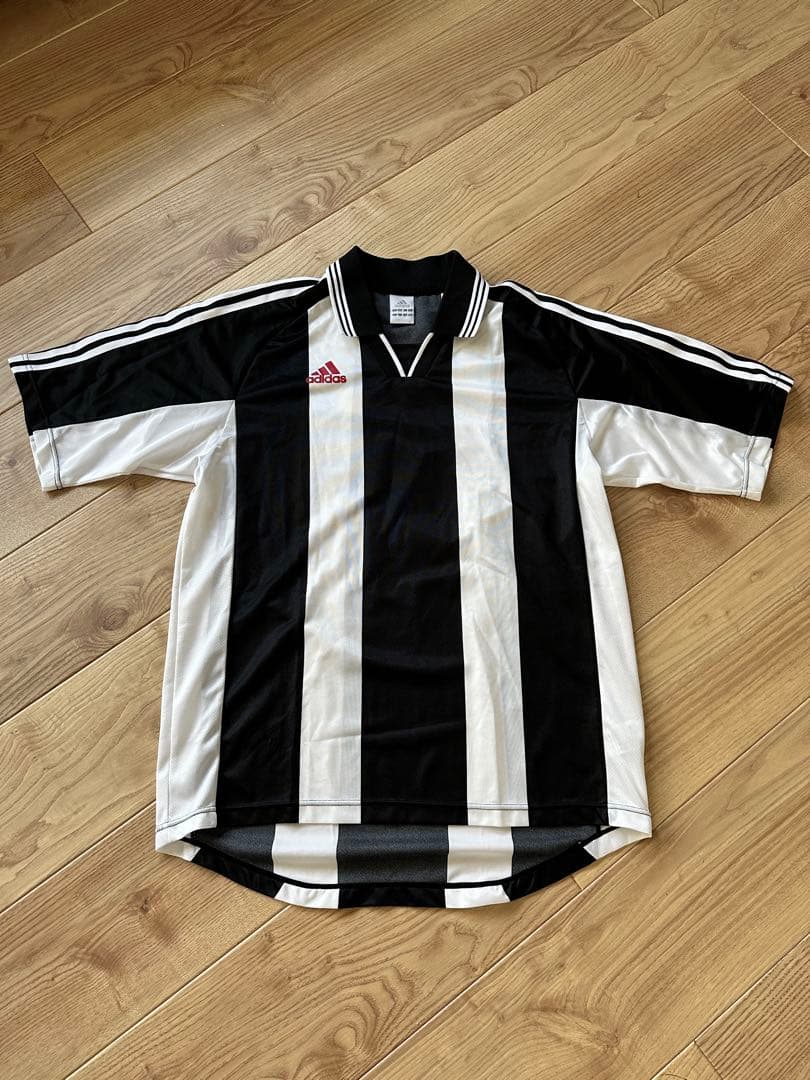 90s adidas ストライプ ゲームシャツ 日本製 美品 あいみょん