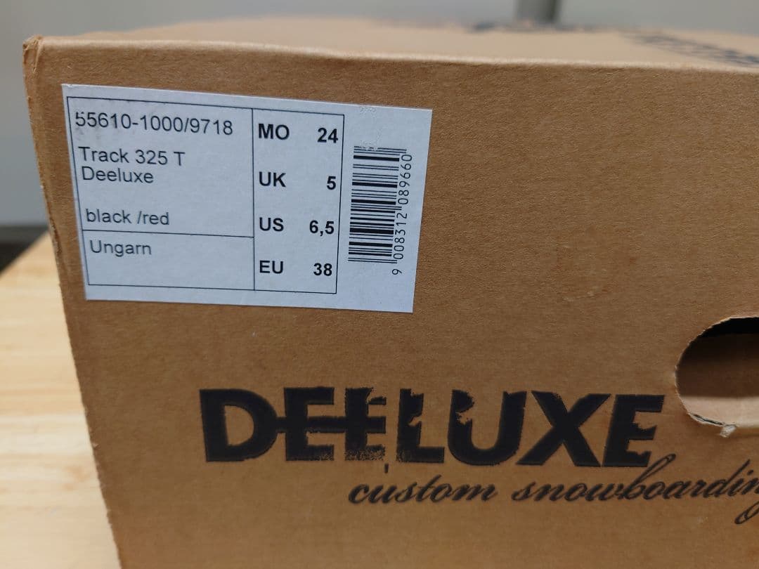DEELUXE　TRACK 325　アルペンスノーボードブーツ