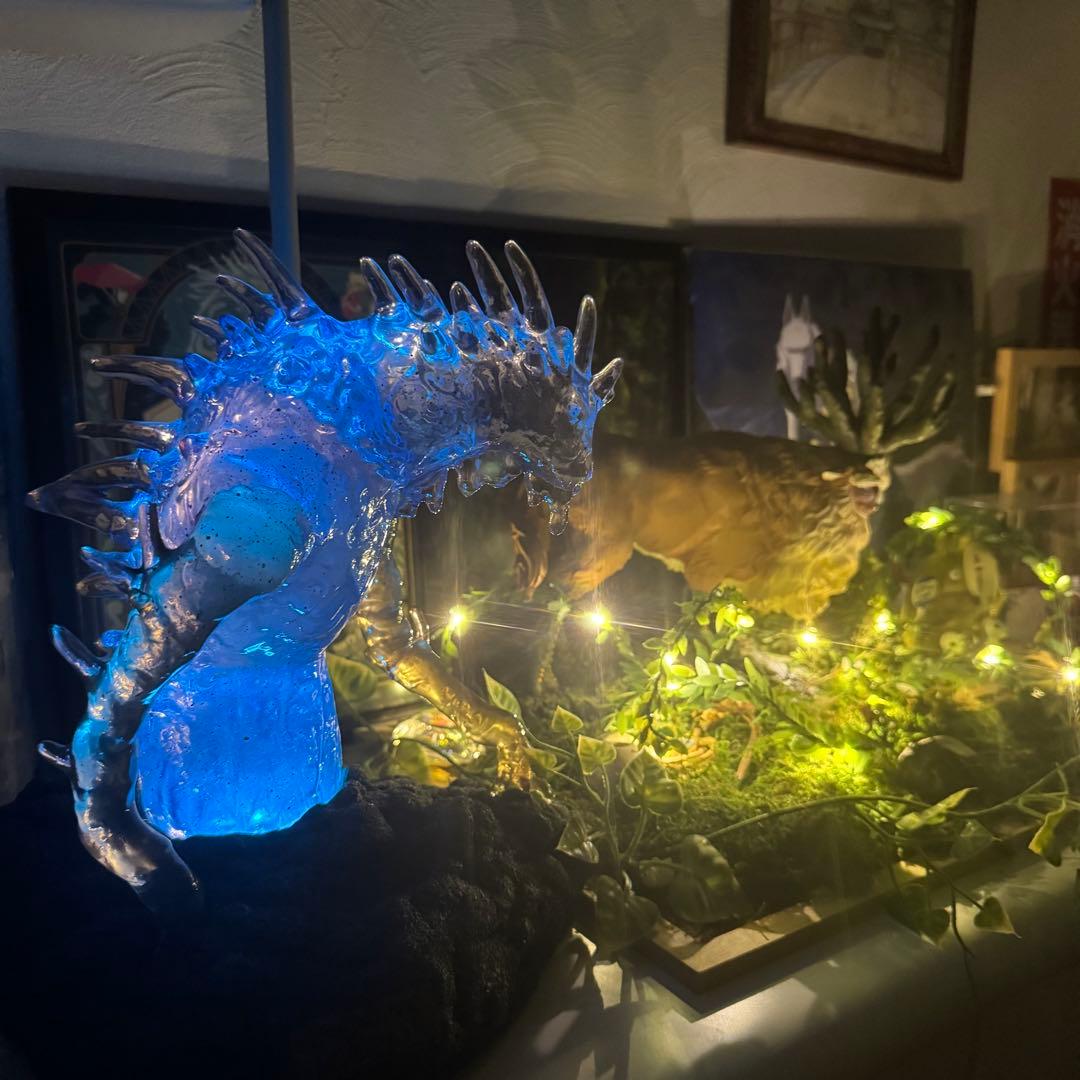 ✨超希少　ジブリ もののけ姫 デイダラボッチ オルゴール ライト　完動品✨