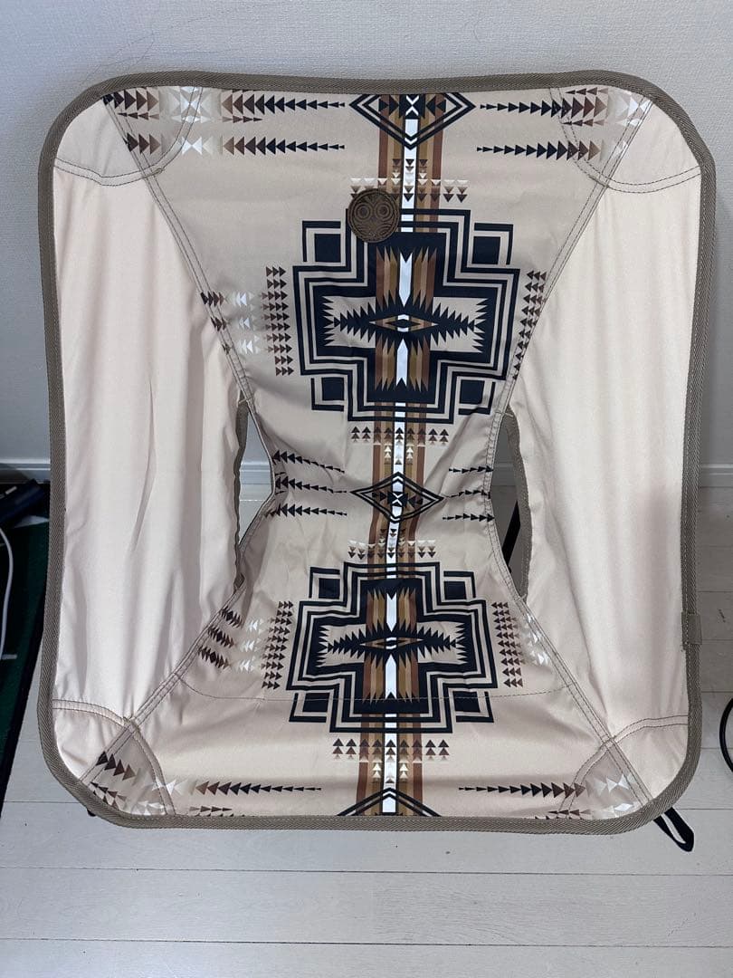 owl camp 幾何学模様 アウトドアチェア