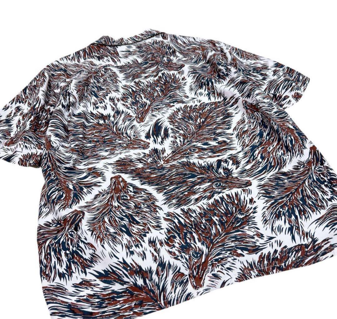 『TEN WOLF RAYON SS BROWN S』