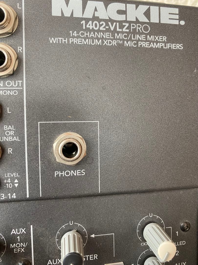 MACKIE 1402-VLZ PRO アナログミキサー　オマケ付き