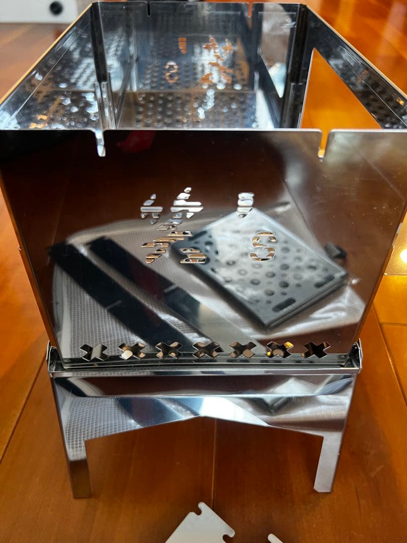 笑's コンパクト焚き火グリル 「B-GO」 グリルプレート3点セット　未使用