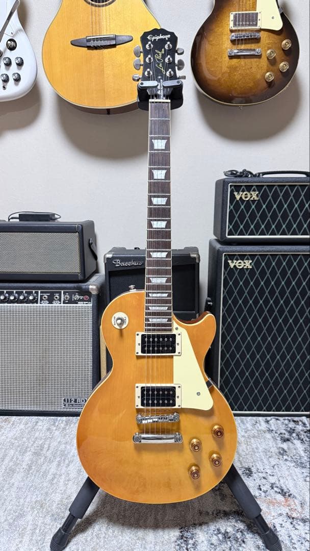 ギター Epiphone Les Paul Classic Plaintop LEMON