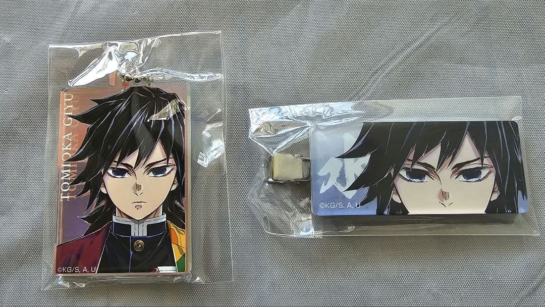 鬼滅の刃　柱展　オーロラアクリルチャーム　マルチクリップ